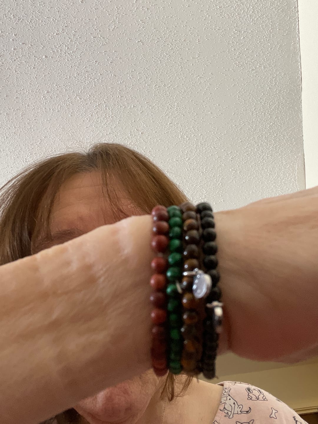 Customer photo review of Malachite Bracelet
