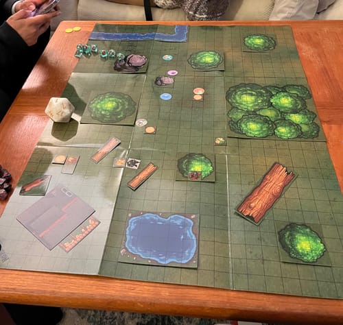 Customer photo review of BattleMap: Grasslands