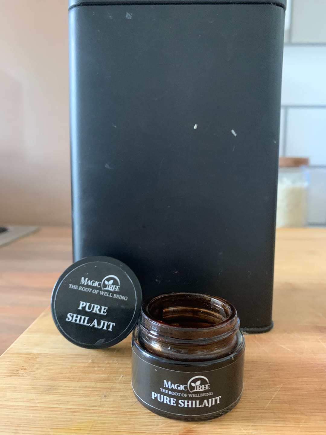 Customer photo review of Pure Organic Shilajit