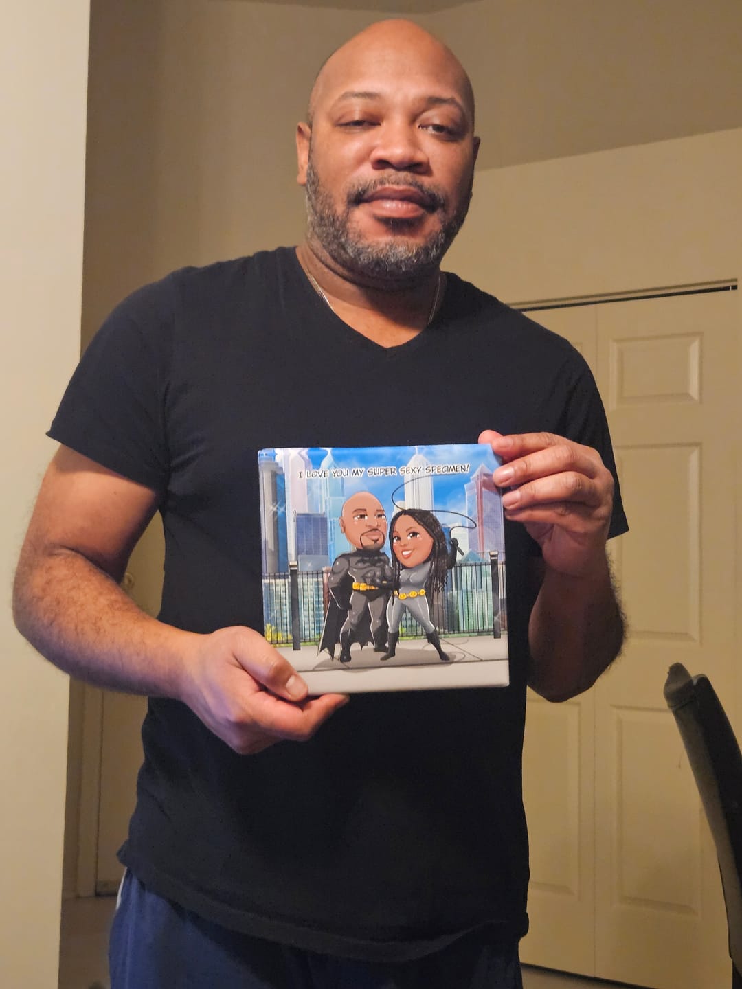 Customer photo review of Custom Text