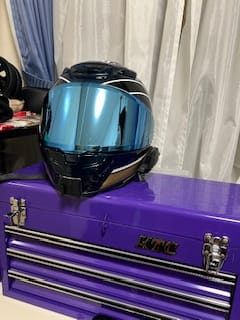 Customer photo review of Shoei RF-1400/NXR2/Z-8 Camera Mount