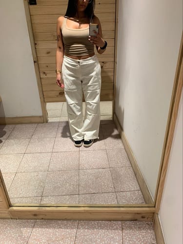 Customer photo review of Pants Parachute White