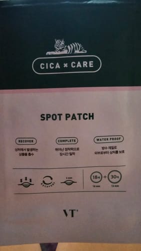 Customer photo review of VT - Cica Care Spot Patch