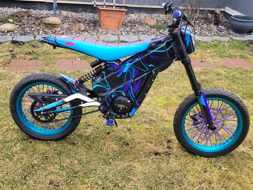 Customer photo review of Custom Seat Cover: Talaria XXX