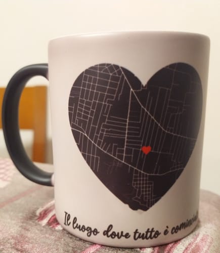 Customer photo review of Tazza magica personalizzata 325ml