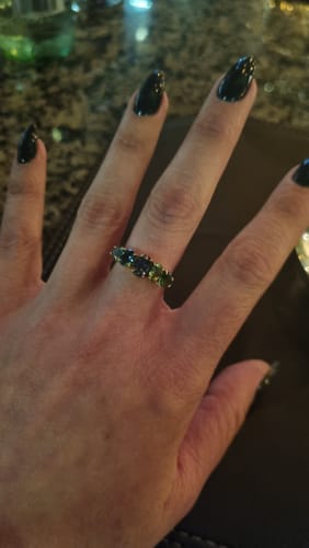 Customer photo review of Anillo 'Atom' Forest