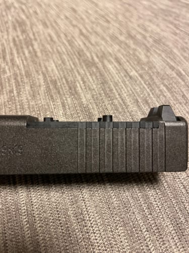 Customer photo review of Revanchist Airsoft RMR / SRO Mount Plate for TM G17 G5 GBB