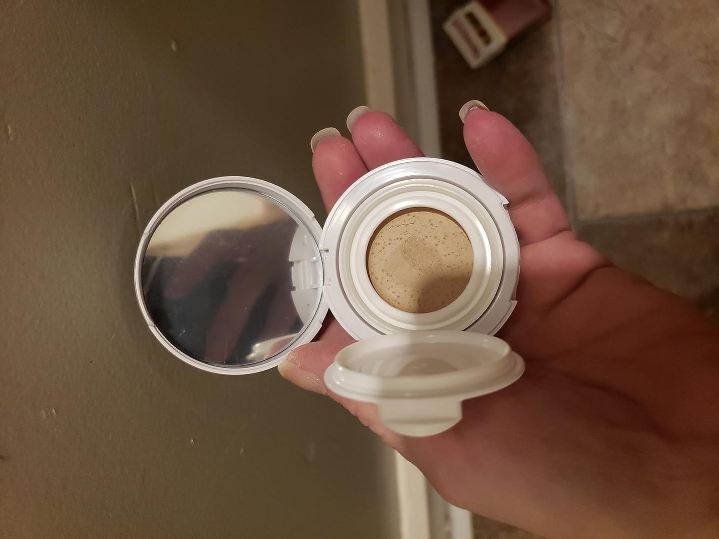 Customer photo review of Coverology Cold Sore Treatment & Concealer