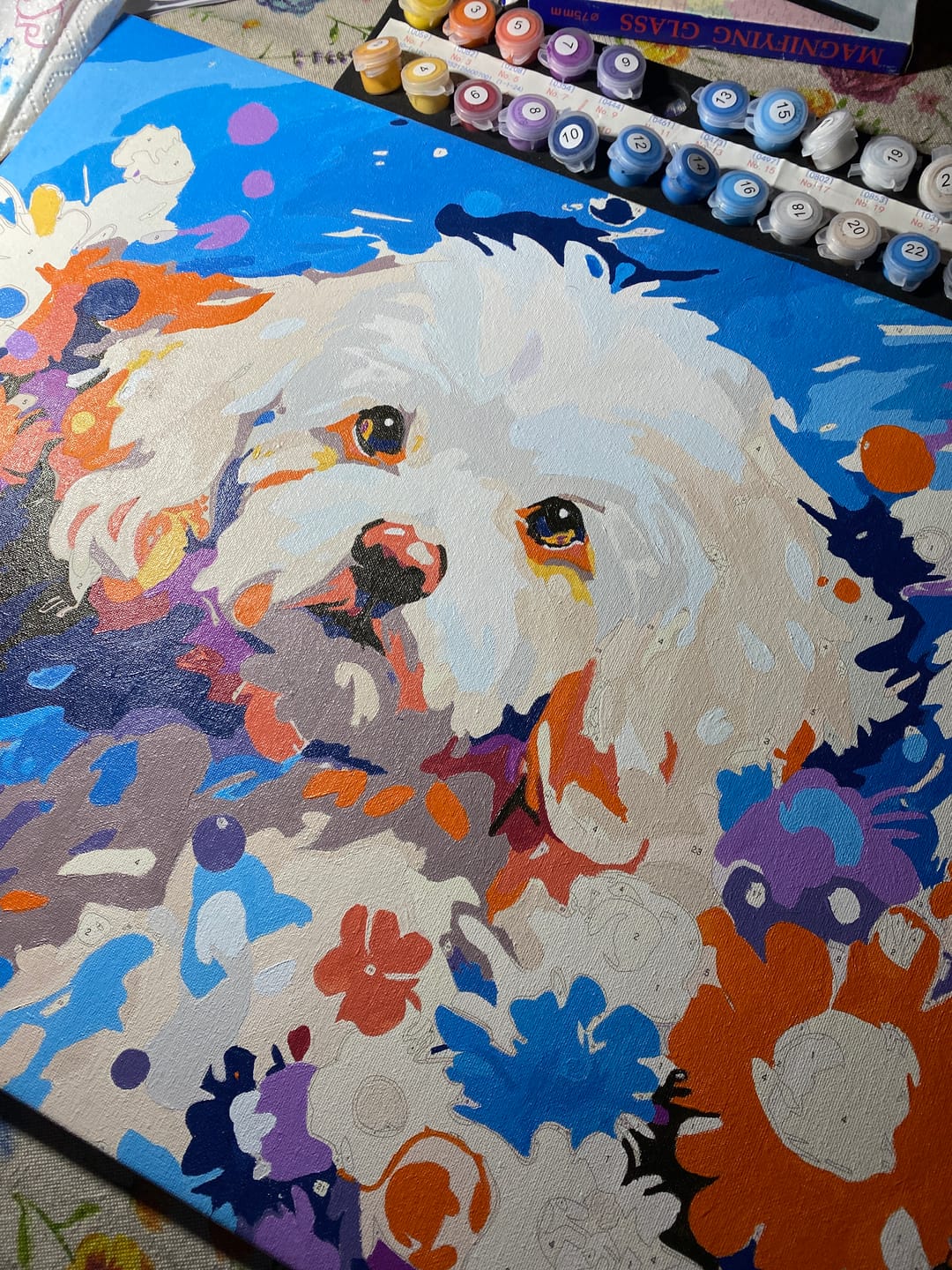 Customer photo review of Luminous White Whimsy