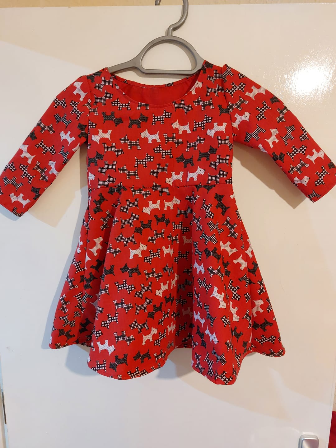 Customer photo review of Scotty Dog Polycotton Fabric