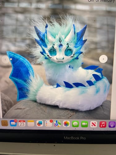 Customer photo review of Blue Jormungandr