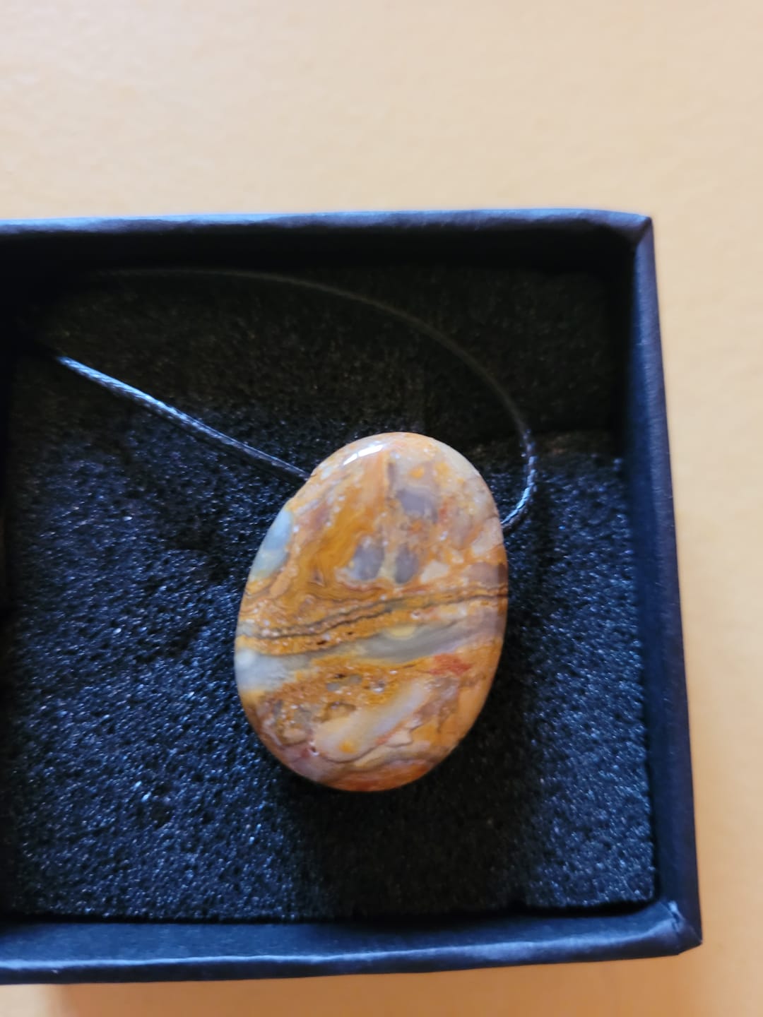 Customer photo review of Pendentif Agate Crazy Lace