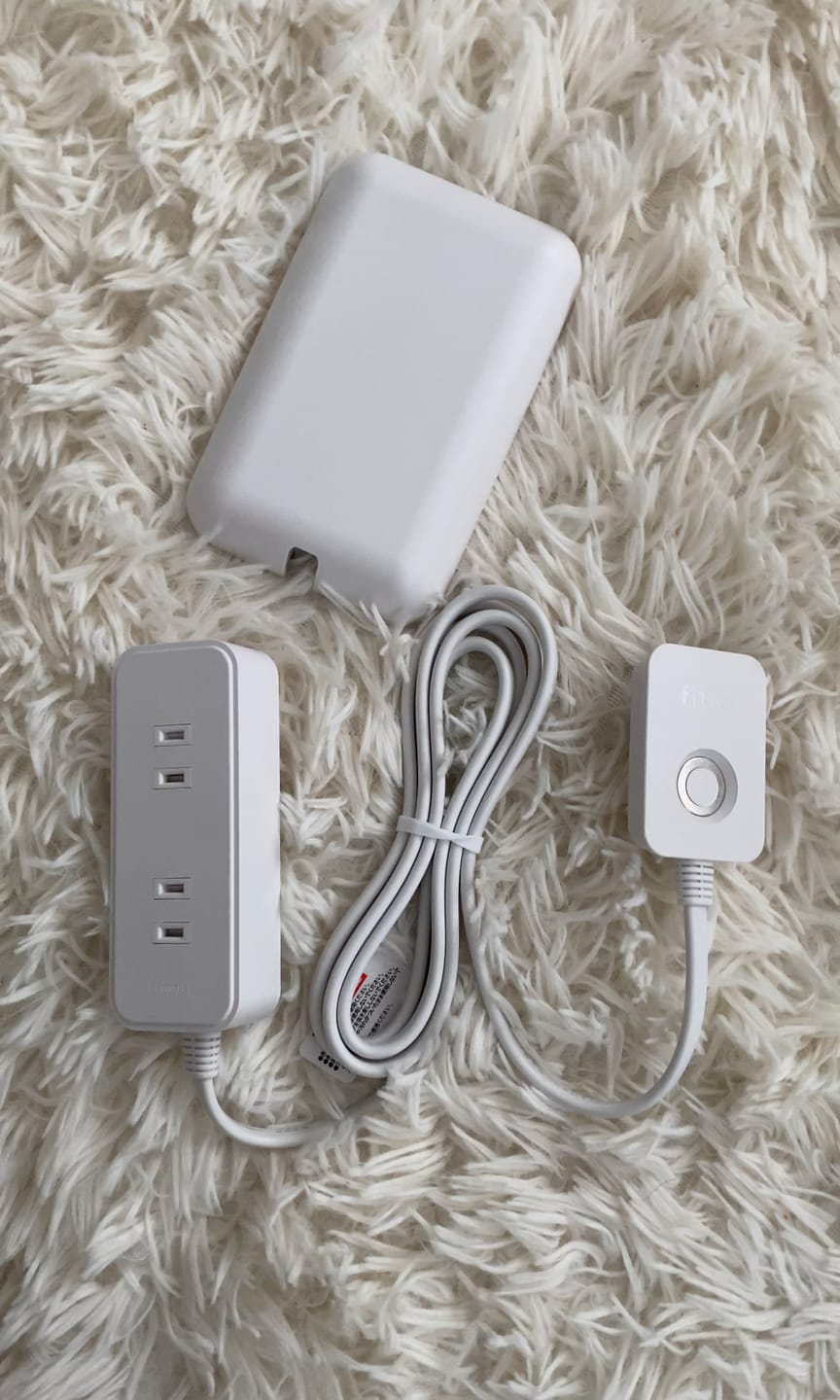 Customer photo review of 【セール開催中!!15%OFF】fitta 電源タップ  3個口