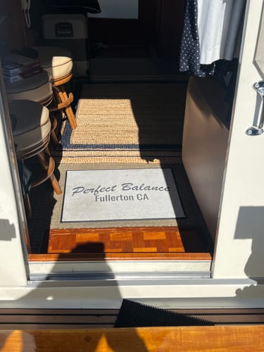 Customer photo review of Custom Indoor/Outdoor Dock Mat