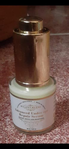 Customer photo review of Advanced Under Eye Repair Serum - 20ml