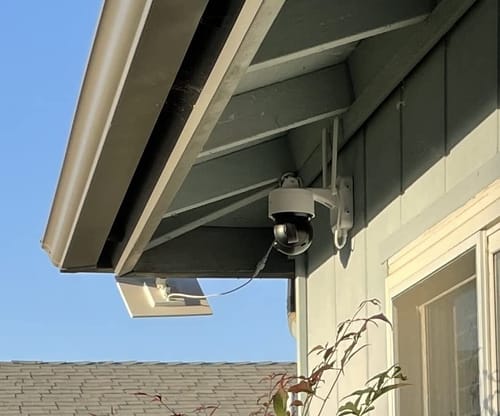 Olivier T., client InoCam Solar Dome