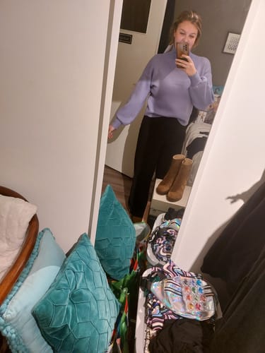 Customer photo review of Knit met Col Paars