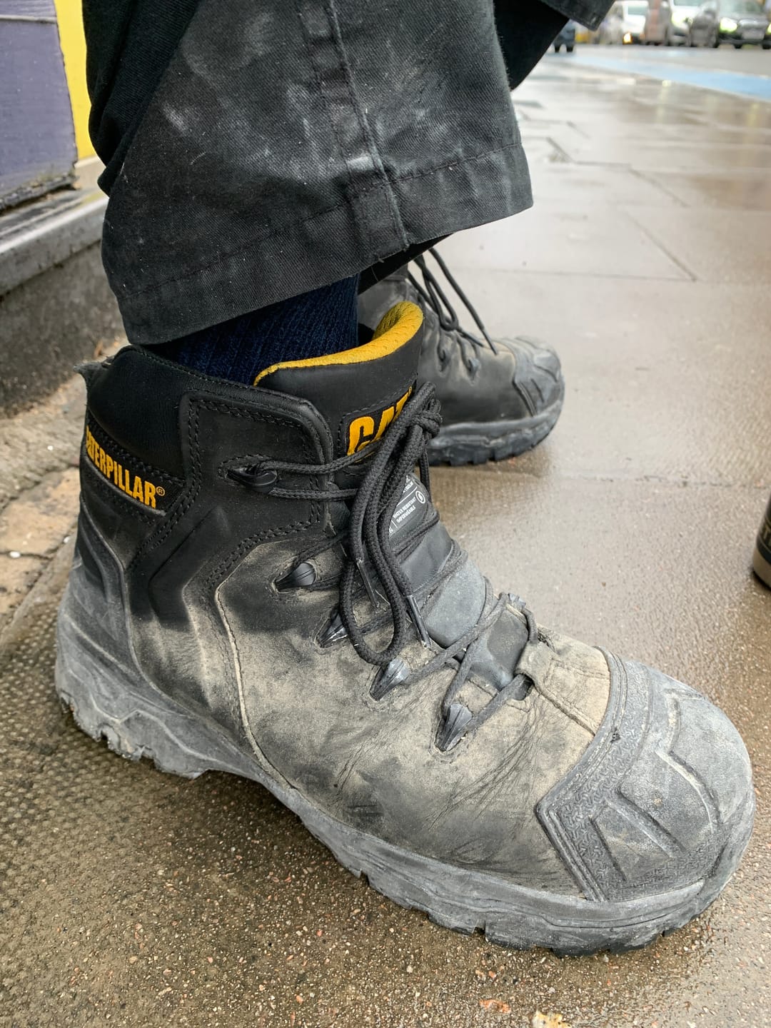 Customer photo review of Everett S3 WP Safety Boot S1 Black