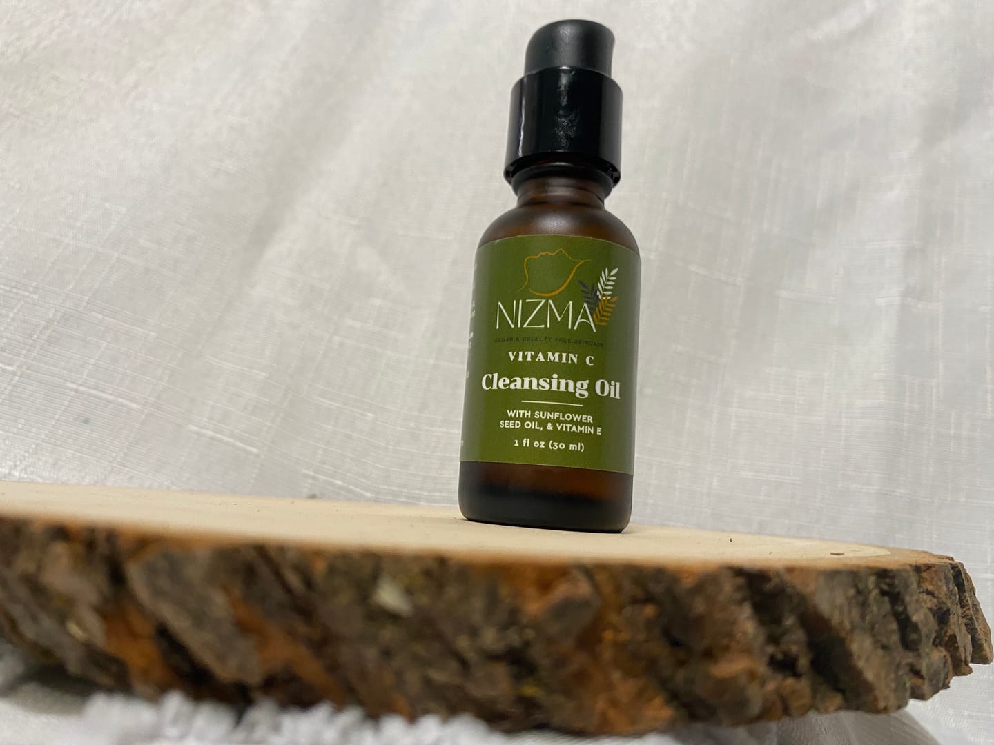 Customer photo review of Vitamin C Cleansing Oil