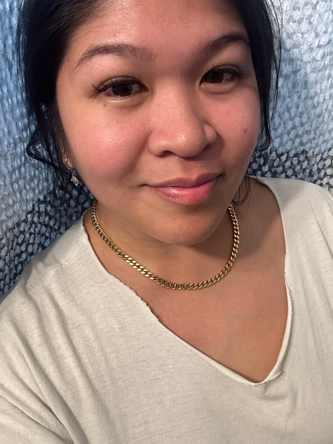 Customer photo review of Edgy Cuban Chain
