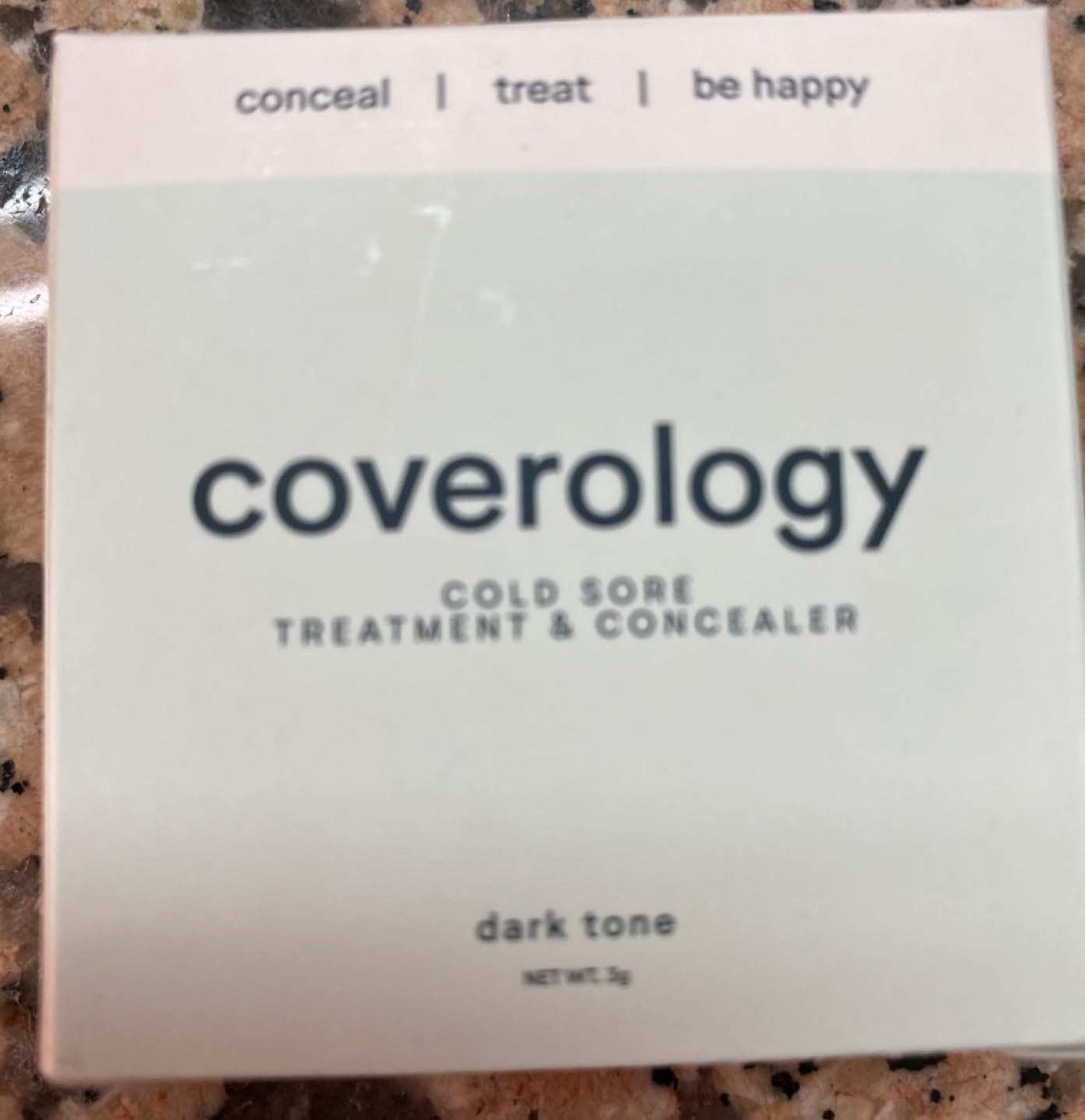 Customer photo review of Coverology Cold Sore Treatment & Concealer