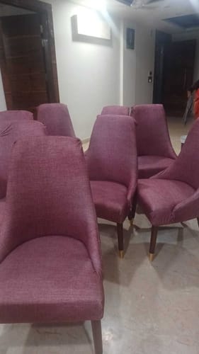 Customer photo review of DivineTrendz Exclusive - Magenta Juth Chair Covers