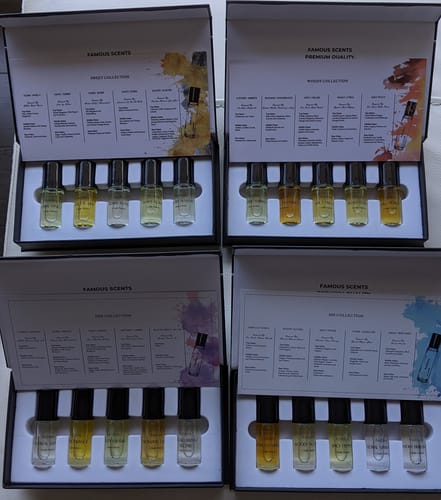 Customer photo review of Asēdos Perfume Oil Set - Her Collection