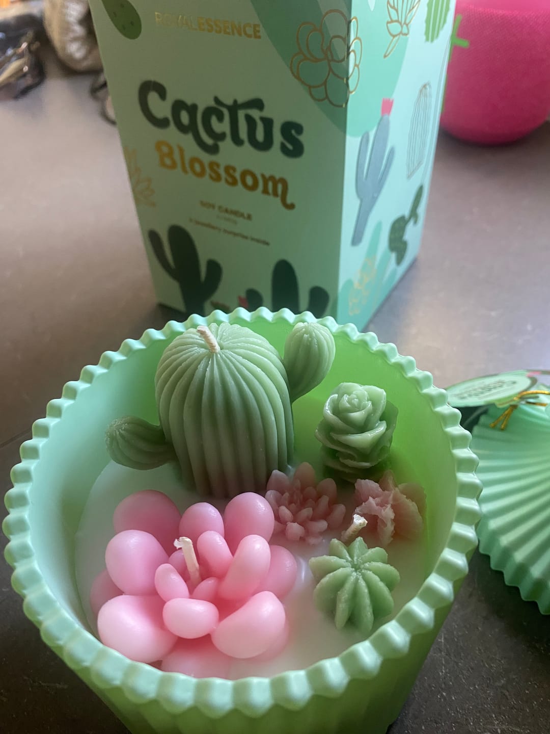 Customer photo review of Cactus Blossom (Candle)