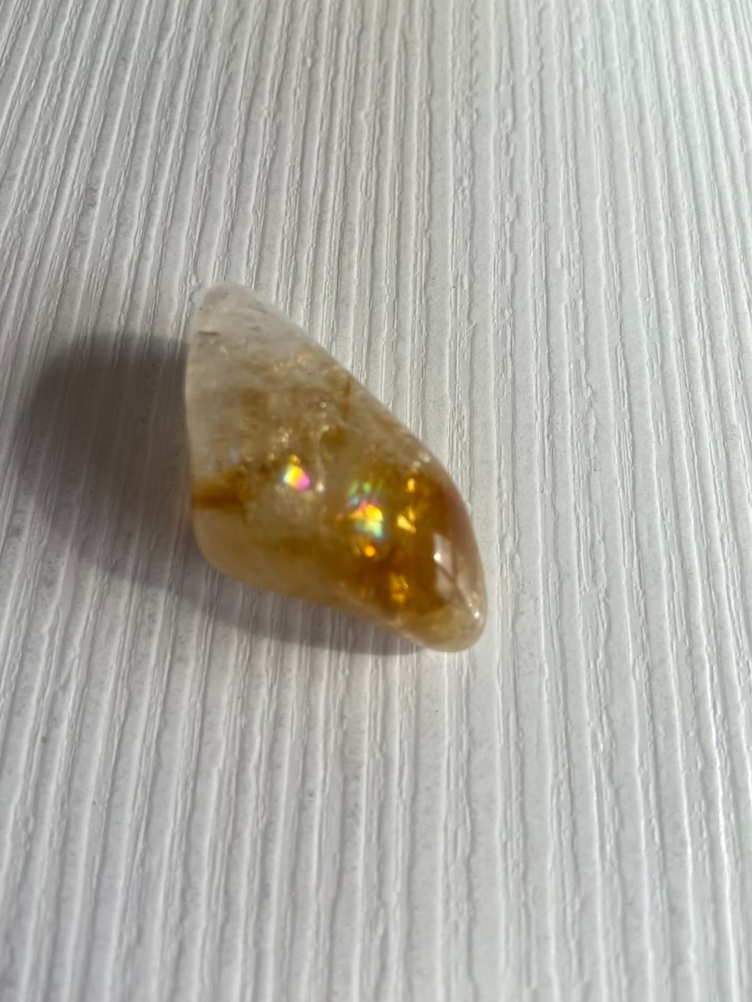 Customer photo review of Citrino calentado Rodado (Amatista calentada) | Abundancia - Energía