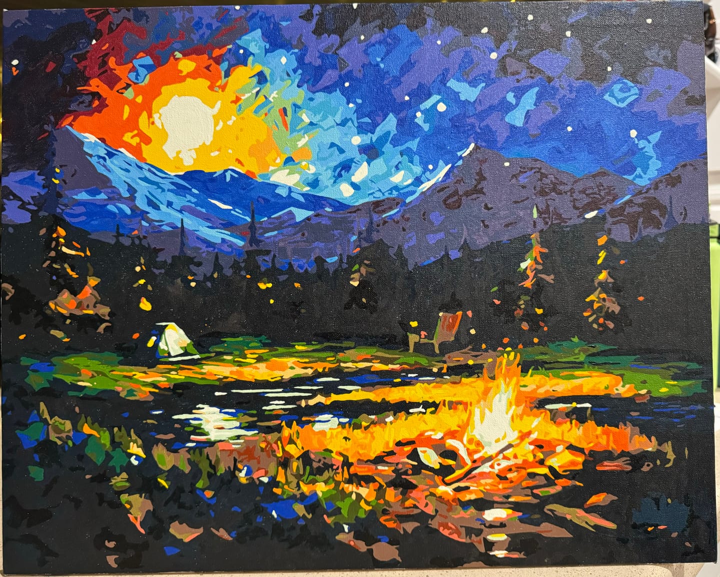 Customer photo review of Starry Night Gathering