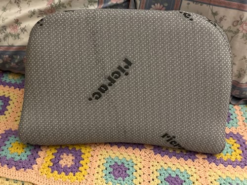 Customer photo review of Waved Neck Side Sleepers Pillow