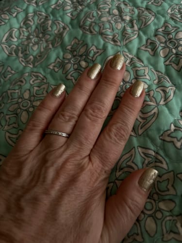 Customer photo review of Rocket Nail Color - 24 Carat