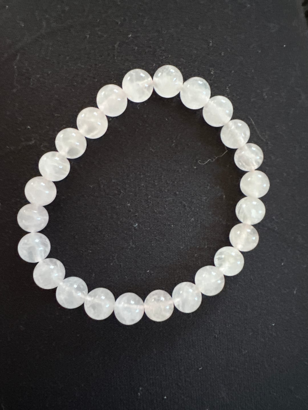 Customer photo review of Rose Quartz Self-Love Bracelet