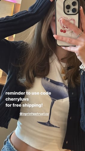 Customer photo review of 'Sweet or Sour' baby tee