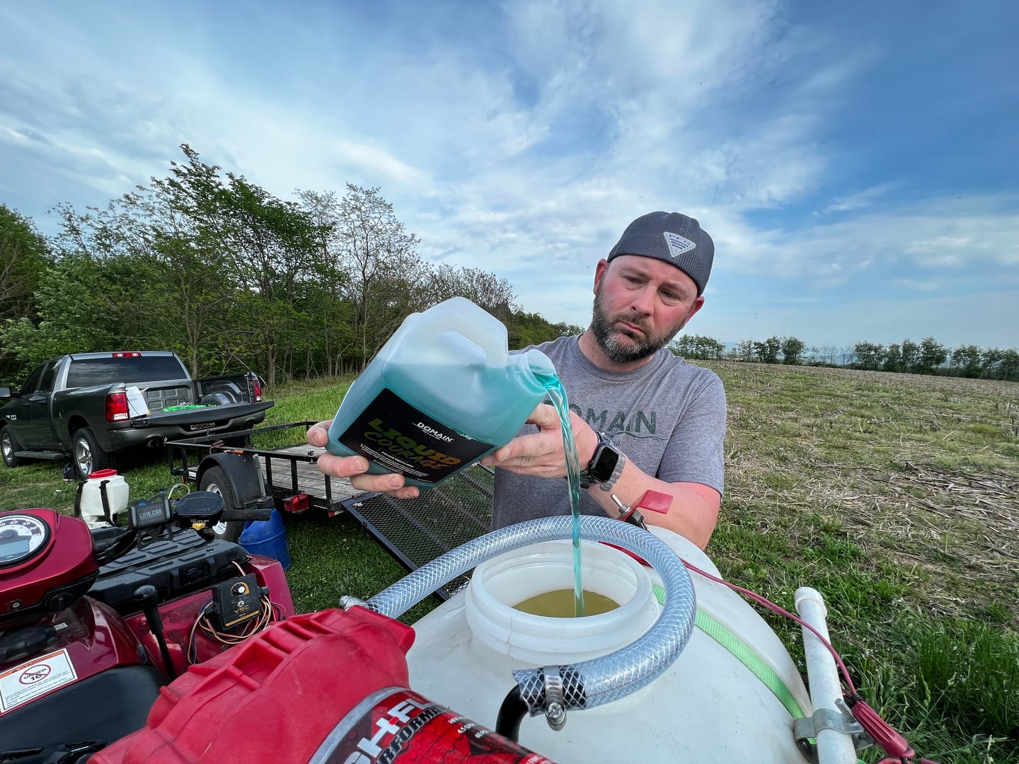 Customer photo review of LIQUID COURAGE™ 7-17-4 FOLIAR FERTILIZER