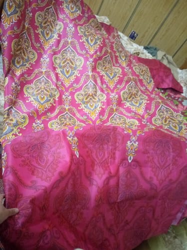 Customer photo review of Indici-Bed Sheet Set