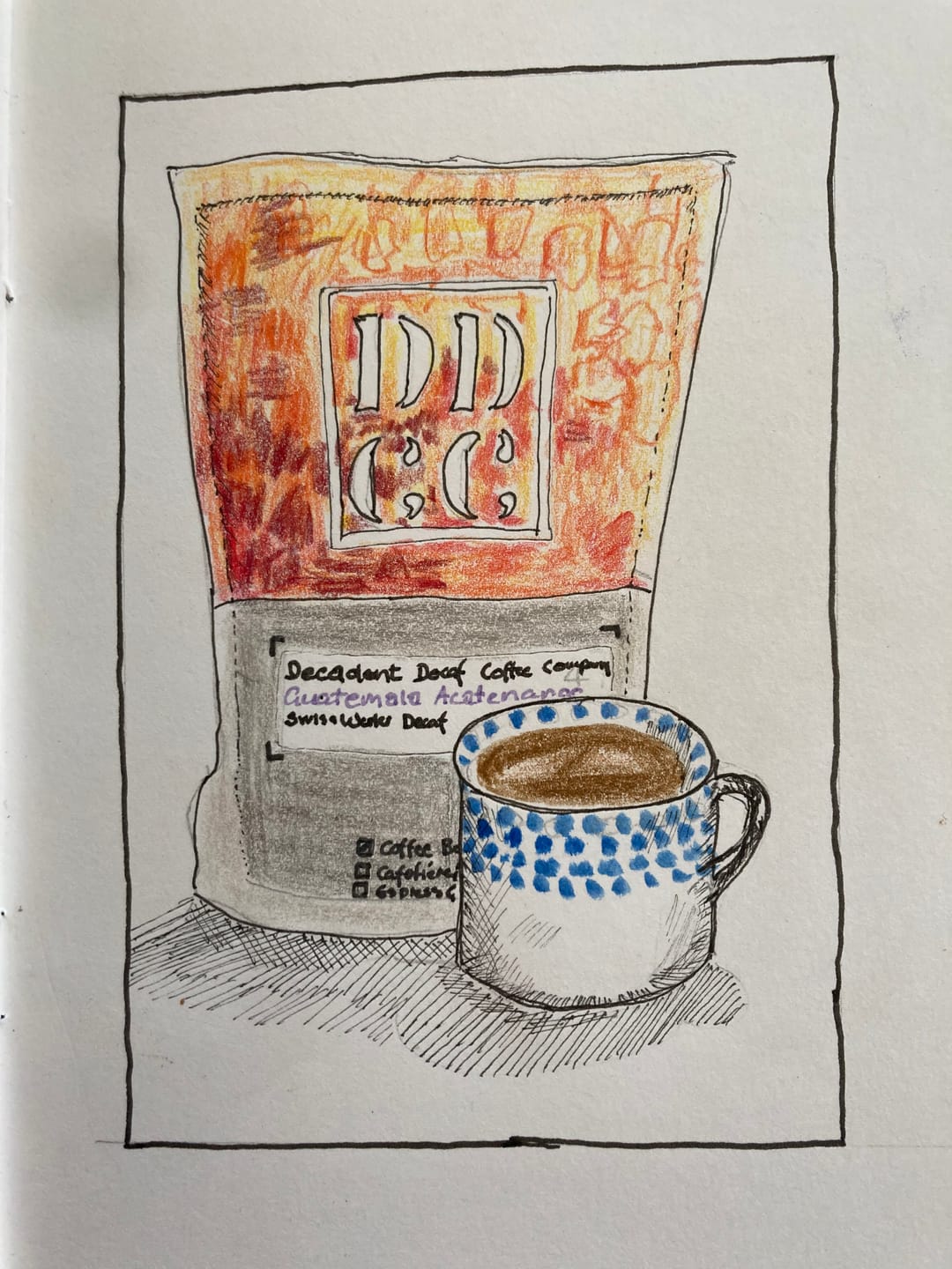 Customer photo review of Bundle of all our Swiss Water Decaf Coffees - 6 x 227g Coffees or 6 x 500g Coffees