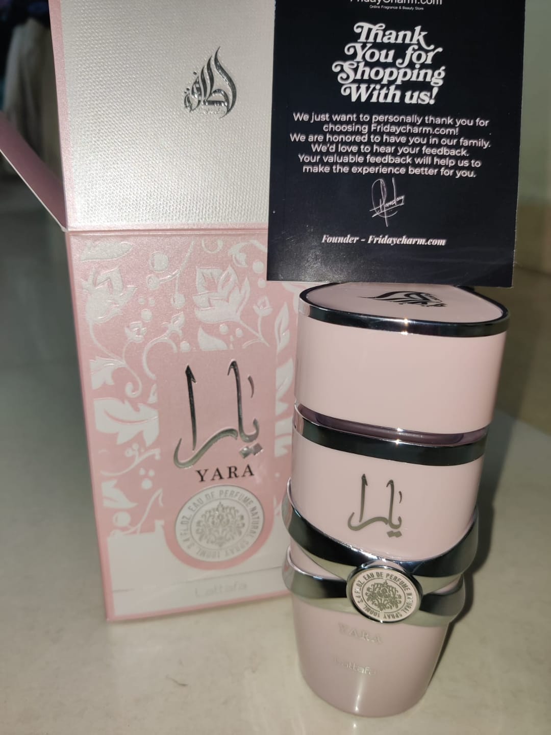 Customer photo review of Lattafa Yara Eau De Parfum For Women