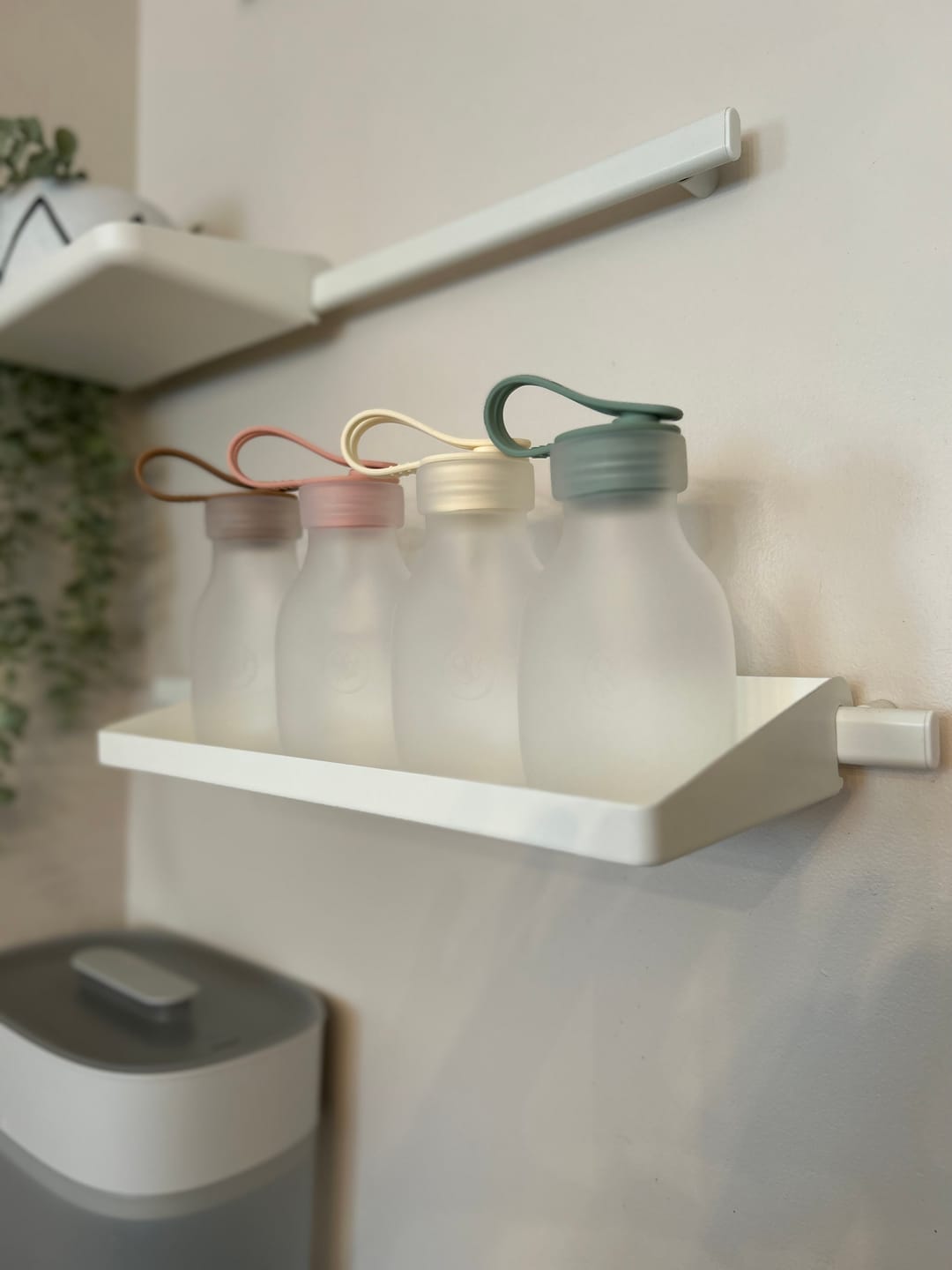 Customer photo review of Silicone Milk Storage Bottles