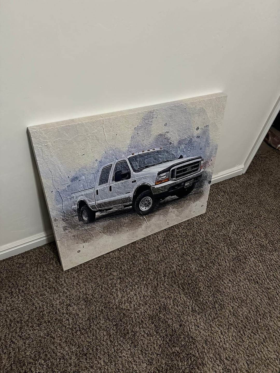 Customer photo review of Personalized Car photo Painting