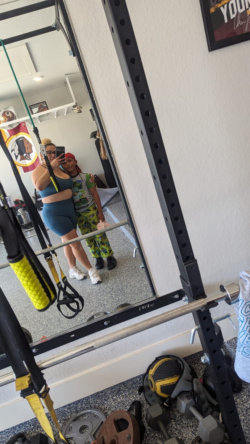 Customer photo review of Contour Seamless Shorts