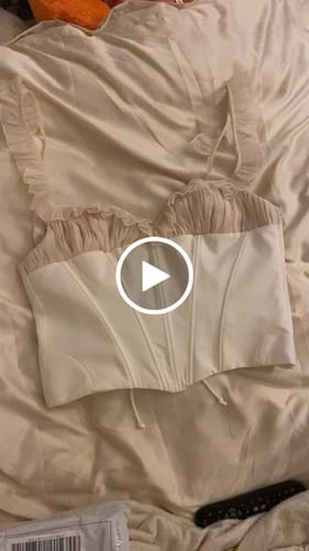 Customer video review of Colette Top - Ivory