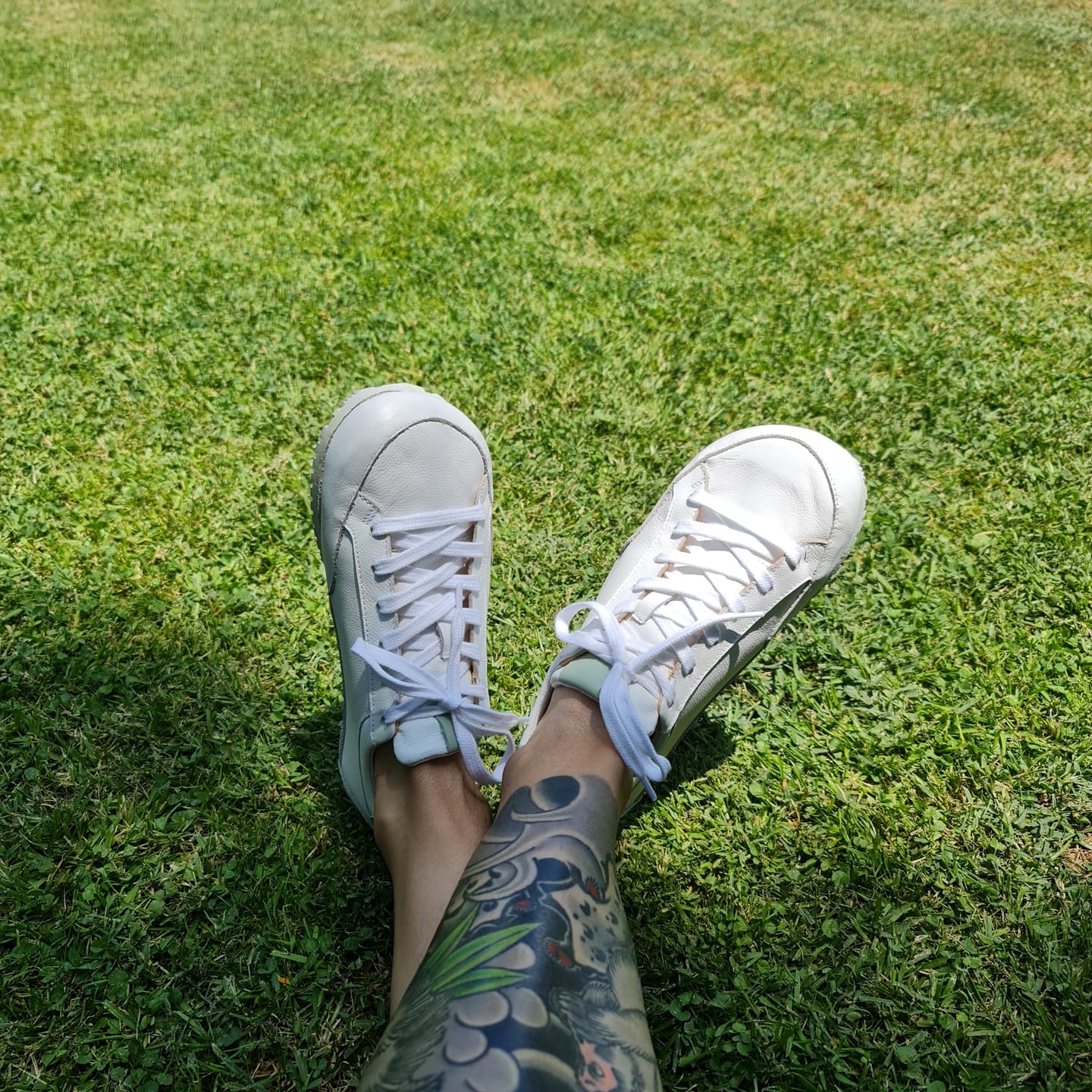 Customer photo review of Zapatilla Mujer. A1 Blanca Romero