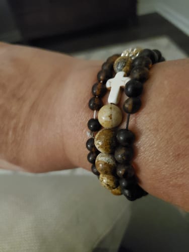 Customer photo review of 'Trust in the Lord'  3-piece Gift Set Bracelets, Earrings & Tray