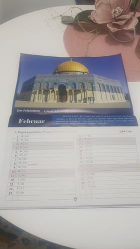 Customer photo review of TOP !!! Islamischer Kalender und Familienplaner 2024