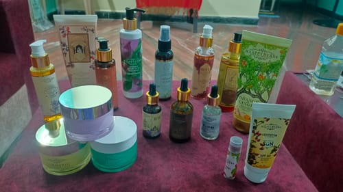 Customer photo review of Advance Hair Growth Serum