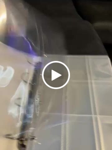 Customer video review of CUSTOM A4 POCKET PAGES