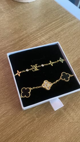 Customer photo review of Milan Bracelet — Gold