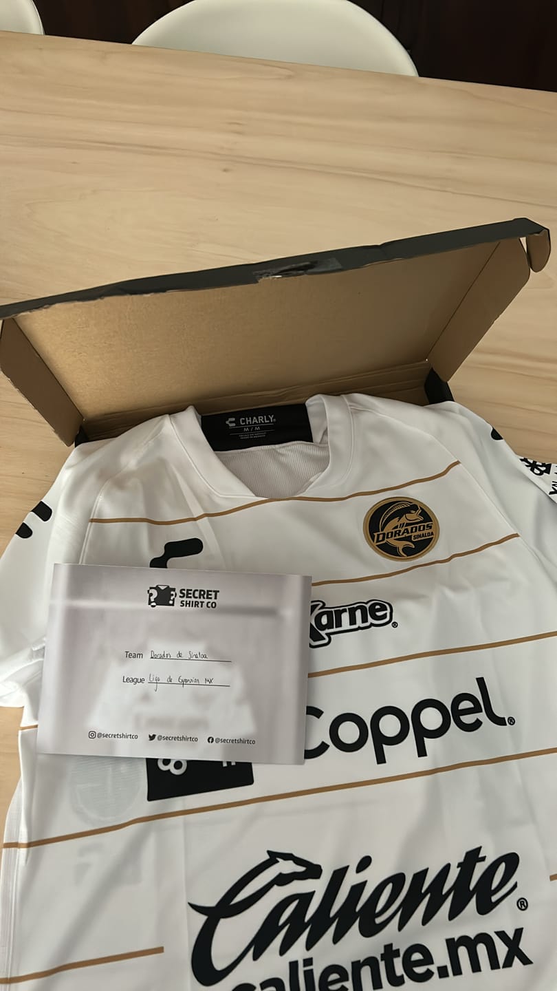 Customer photo review of Mens Secret Football Shirt