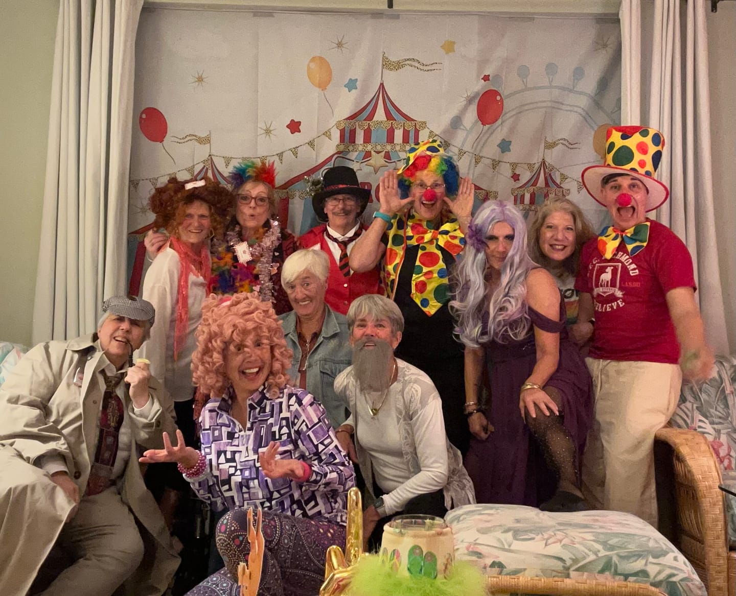 Customer photo review of Circus Murder Mystery Host Your Own Game Kit